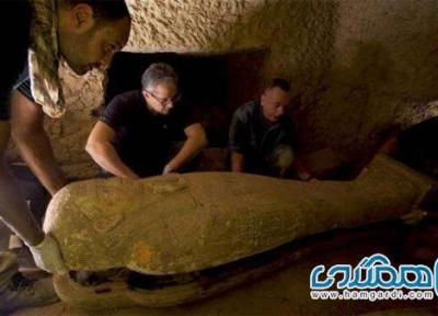 13 تابوت مهر و موم 2500 ساله در مصر کشف شدند
