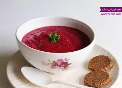 طرز تهیه آش چغندر قرمز (آش لبو)
