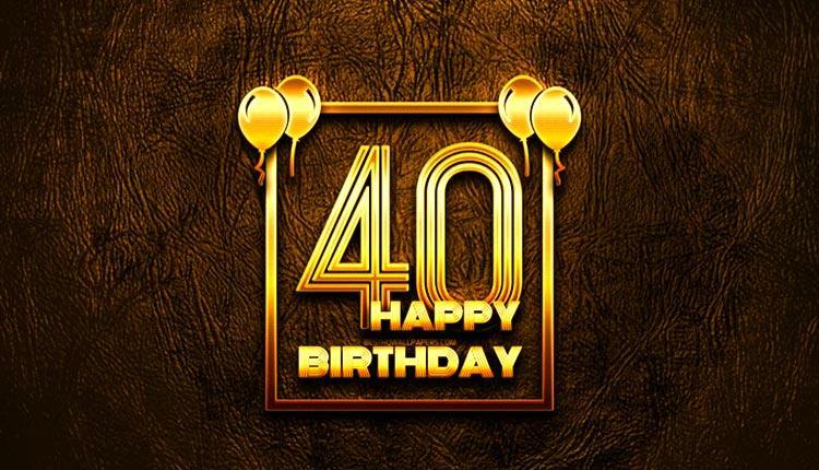 19 متن تولد چهل سالگی با مفهوم، برای خودتان یا عزیزانتان! 19 متن تولد چهل سالگی با مفهوم، برای خودتان یا عزیزانتان!