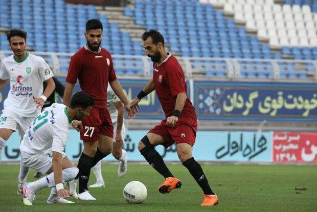 طوفان عنابی پوشان مشهدی در نخستین بازی لیگ بیستم