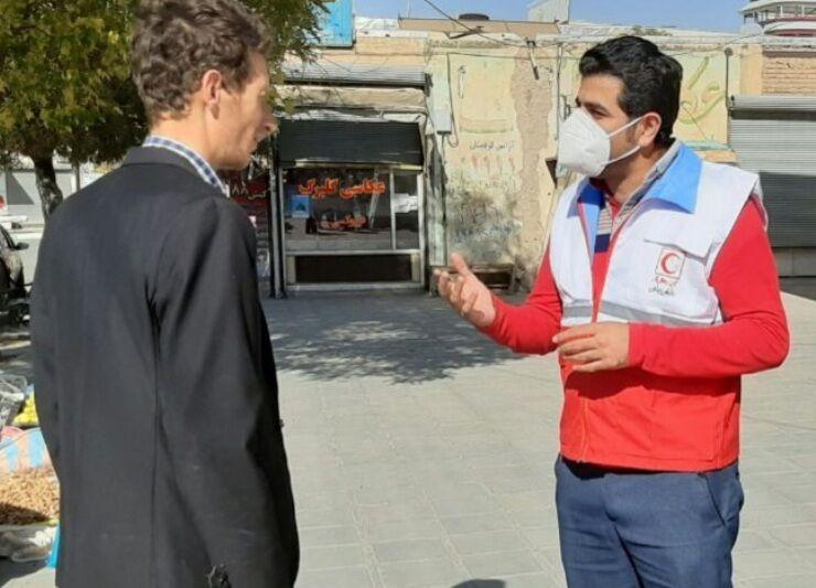 خبرنگاران داوطلبان هلال احمر کردستان در کنترل کرونا مشارکت خبرنگاران داوطلبان هلال احمر کردستان در کنترل کرونا مشارکت می نمایند