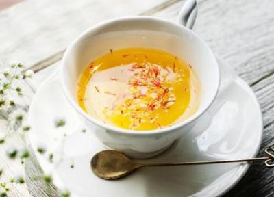 طرز تهیه چای قهوه و زعفران