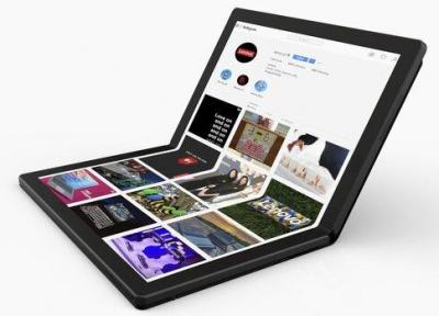 لپ تاپ اینتل با نمایشگر تاشو در راه بازار