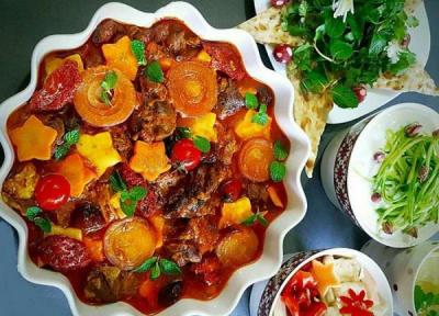 طرز تهیه تاس کباب با گوشت چرخ نموده و قیمه
