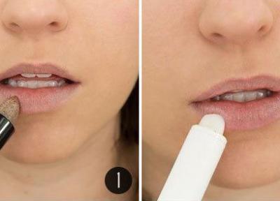 رژ لب زدن صحیح چگونه است؟ (آموزش تصویری مرحله به مرحله)