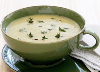 طرز تهیه سوپ تره فرنگی مجلسی