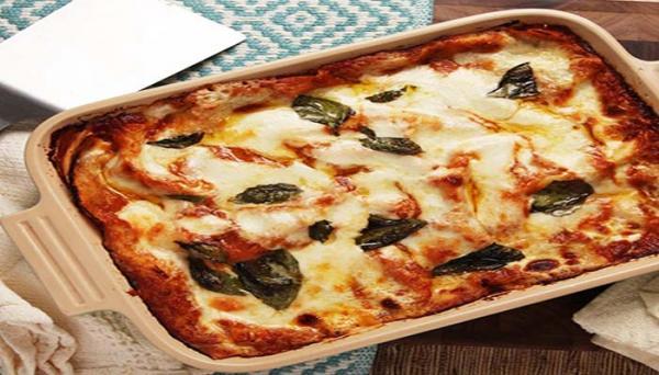 طرز تهیه لازانیا با ماکروفر طرز تهیه لازانیا با ماکروفر