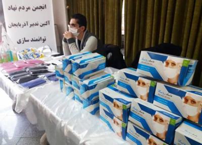 برپایی نمایشگاه عرضه محصولات مرکز رشد دانشگاه تبریز و کمیته امداد امام خمینی (ره)