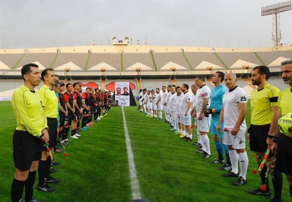 دیدار قدیمی های فوتبال در تقابل منتخب سرخابی مقابل منتخب ملاقات قدیمی های فوتبال در تقابل منتخب سرخابی مقابل منتخب 98
