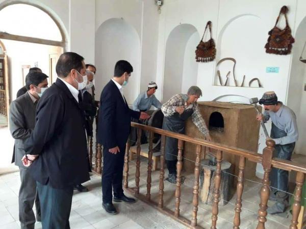 خبرنگاران رعایت پروتکل های بهداشتی در موزه های کردستان الزامی است