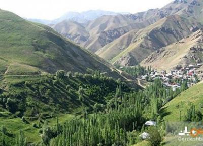 روستاهای زیبا و گردشگری در اطراف تهران