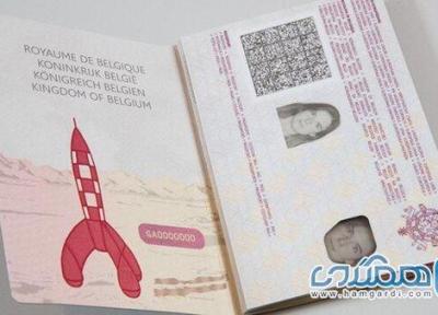 گذرنامه های تازه بلژیک با تصویر شخصیت های کارتونی صادر می شوند
