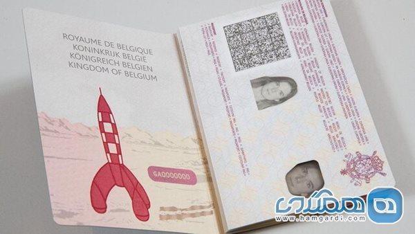 گذرنامه های تازه بلژیک با تصویر شخصیت های کارتونی صادر می شوند