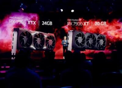 AMD از کارت گرافیک های سری RX 7000 رونمایی کرد