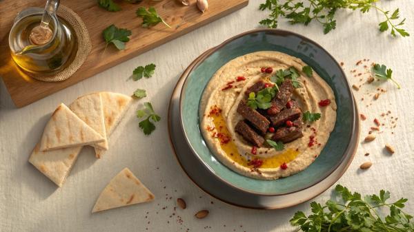 طرز تهیه حمص با گوشت؛ پیش غذای عربی خوش طعم و مقوی طرز تهیه حمص با گوشت؛ پیش غذای عربی خوش طعم و مقوی