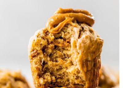 طرز تهیه مافین کره بادام زمینی ، توی ایرفرایر چجوری درست میشه؟